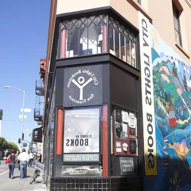 City Lights Bookstore in North Beach